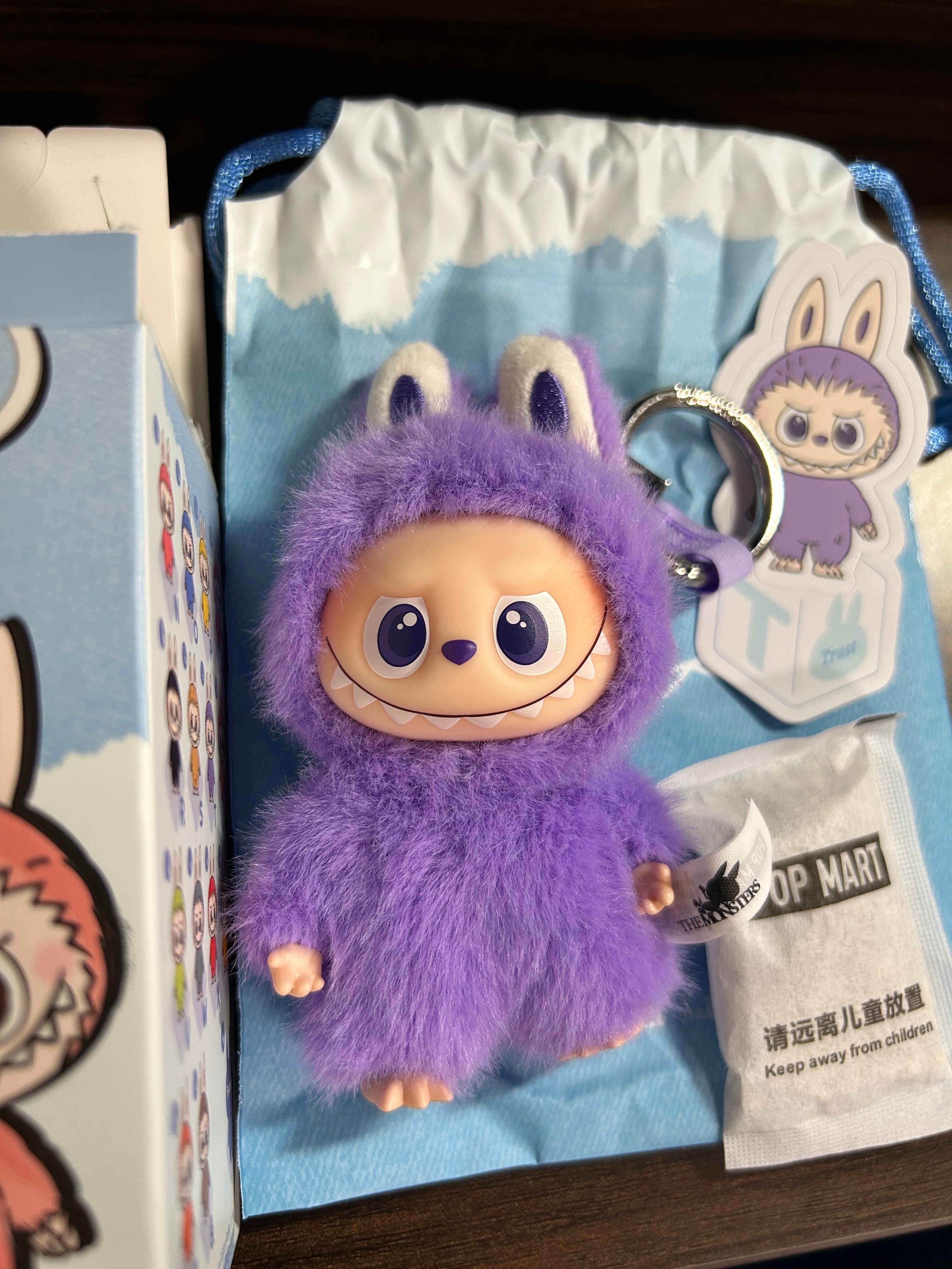 POP MART THE MONSTERS (LABUBU) Pin for Love Series-Vinyl Plush Pendant (N-Z) T