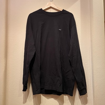 Supreme Small Box L/S Tee "Black" (25SS)