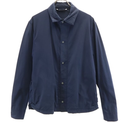 ZARA ザラ 長袖 シャツジャケット M ネイビー