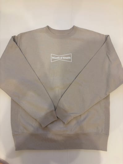 Wasted Youth Heavy Weight Sweatshirt#3 "Beige"