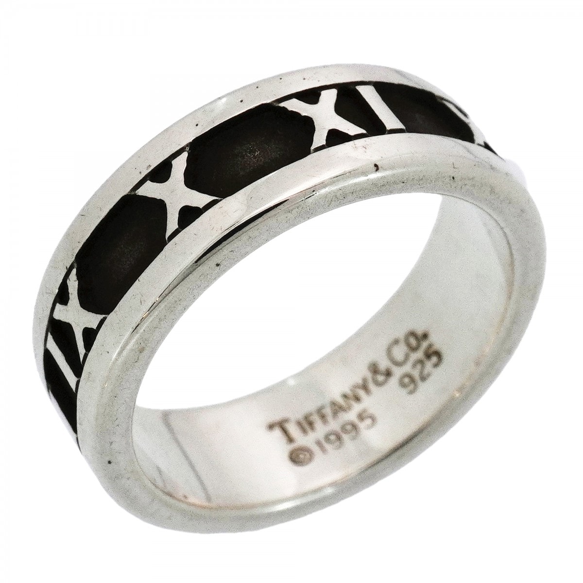 【6jdb0468-k】ティファニー リング アトラス シルバー925 10.5号【中古】レディース