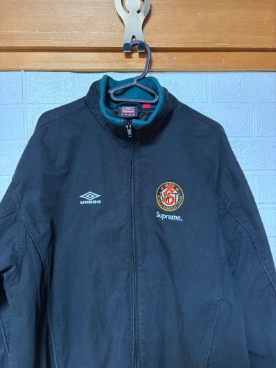 Supreme /Umbro Cotton Ripstop Track Jacket "Black"