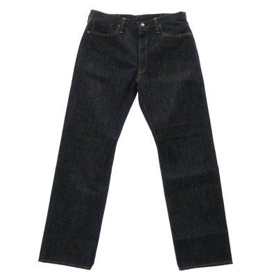 SAINT MICHAEL セントマイケル デニムパンツ 26SS SM-MK8-0000-C46 BBJ_DENIM PANTS REGID ベルベルジン リジッド デニムパンツ ジーンズ ダークネイビー系 36【極上美品】【中古】