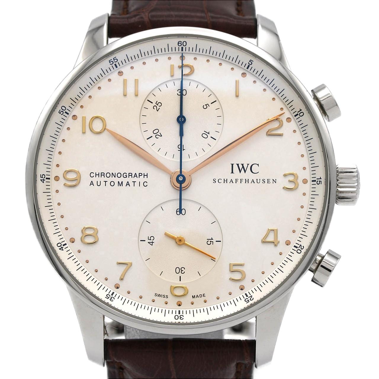 【ノーメンテナンス還元価格】IWC ポルトギーゼクロノグラフ IW371445 SS 自動巻