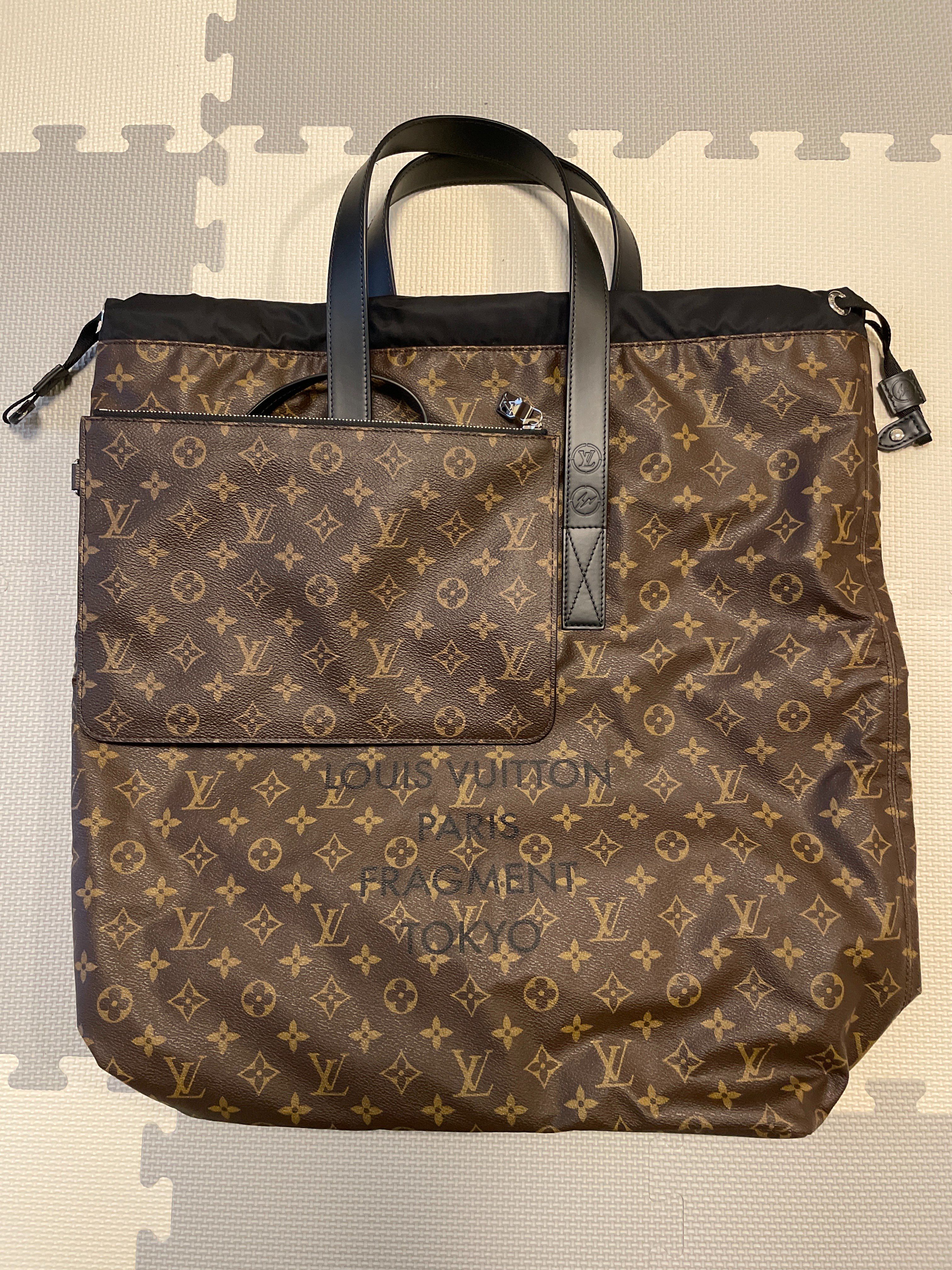 Fragment x Louis Vuitton Cabas Light Monogram Macassar Japan Exclusive