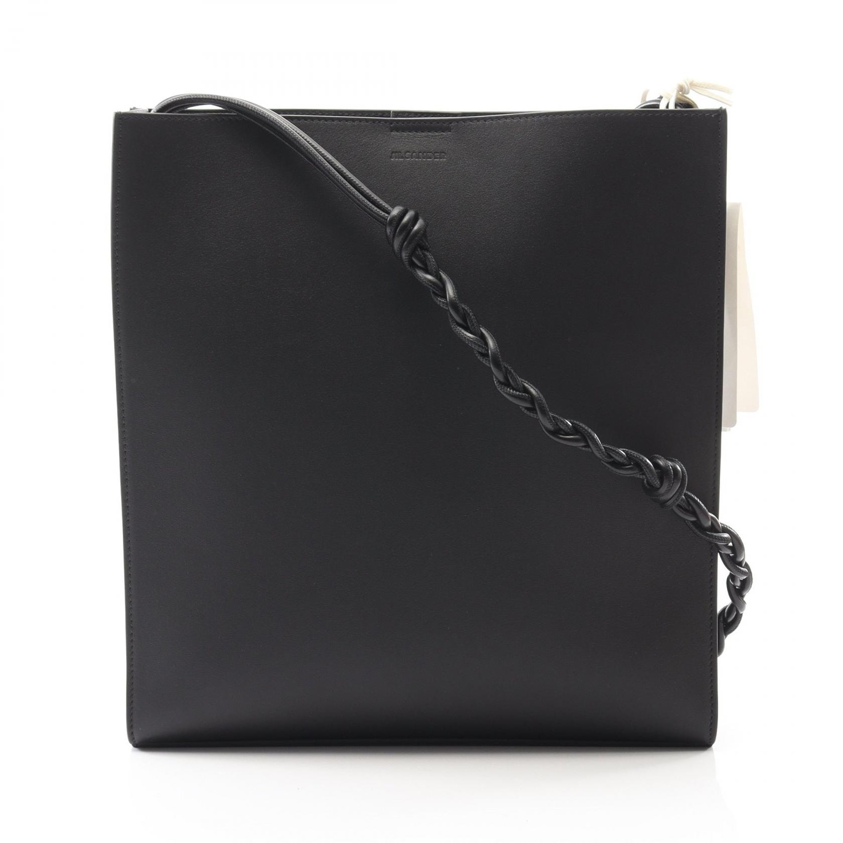 ジルサンダー JIL SANDER TANGLE MEDIUM タングル ミディアム ショルダーバッグ バッグ レザー レディース ブラック系 J25WG0002P5995001 【新品】