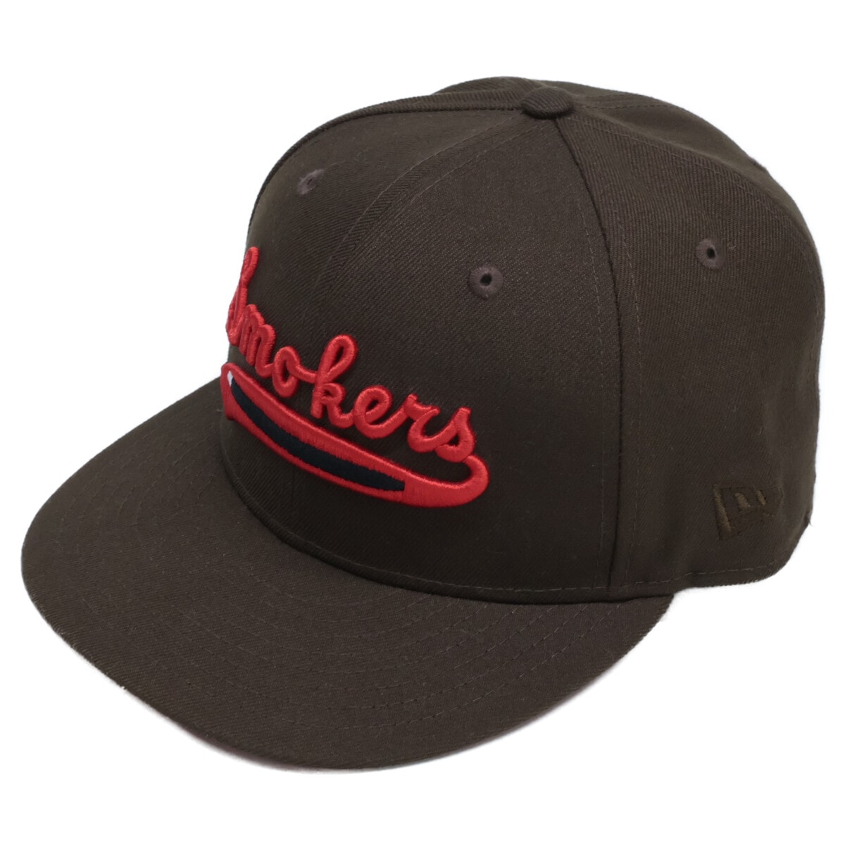 ニューエラ 【新品同様】xSmokers Camel Red キャップ/ 7 1/4