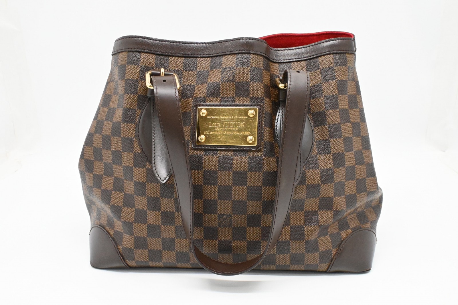 ルイヴィトン ダミエエベヌ ハムステッド MM トートバッグ N51204