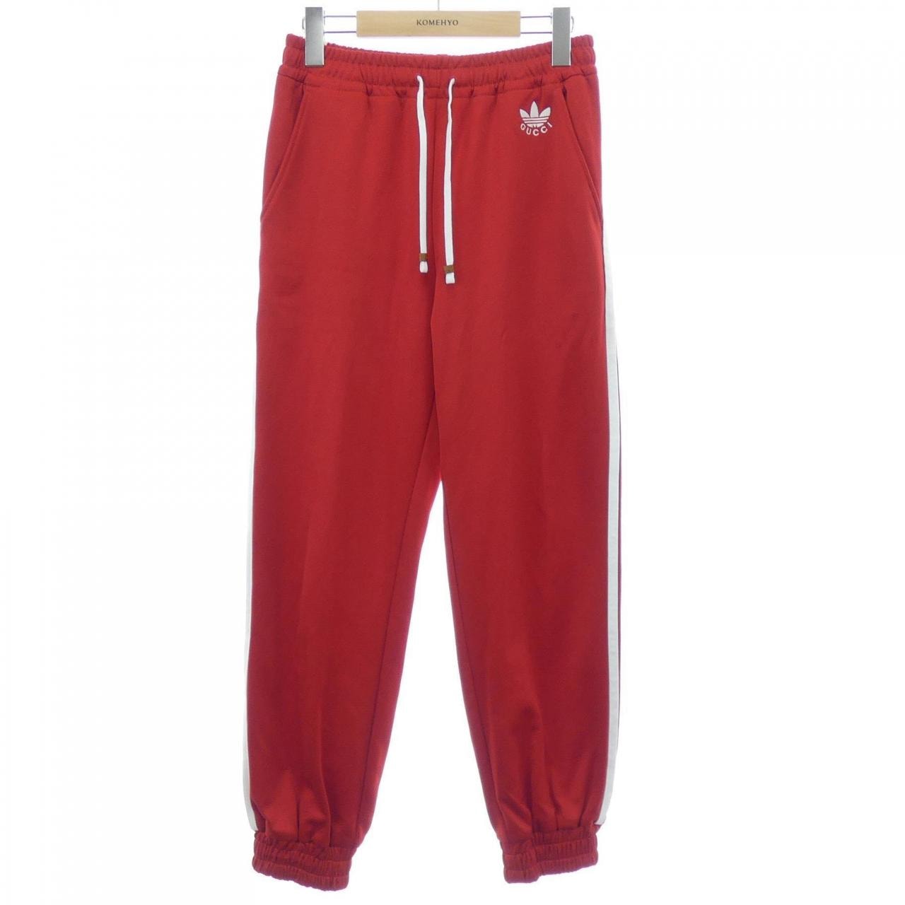 C (やや傷や汚れあり)】グッチ GUCCI 721641 XJEGU ADIDAS パンツの