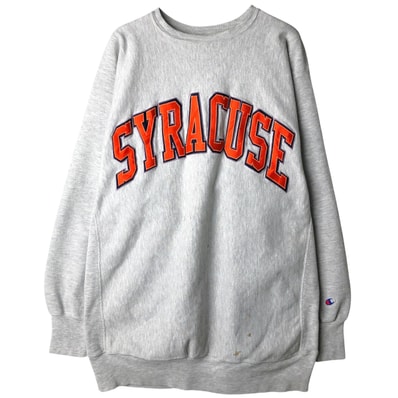 古着 ビッグサイズ 90年代 チャンピオン Champion REVERSE WEAVE リバースウィーブ 刺繍タグ カレッジスウェットシャツ トレーナー USA製 メンズXXXL相当 ヴィンテージ/eaa605264