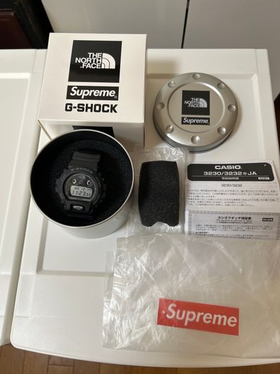Supreme x The North Face G-SHOCK Watch "Black"