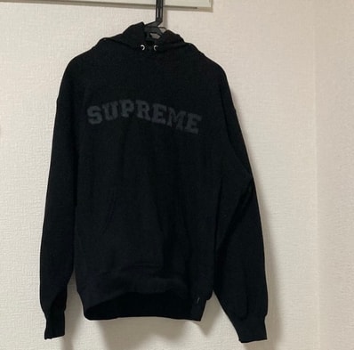 Supreme Collegiate Hooded Sweatshirt "Black"