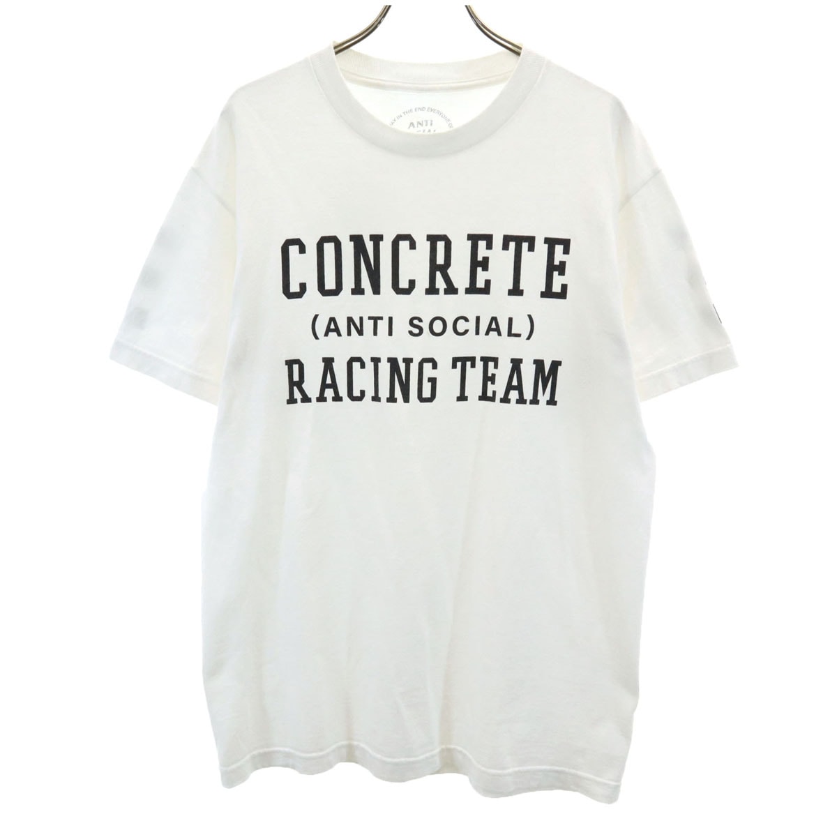 ANTI SOCIAL SOCIAL CLUB アンチソーシャルソーシャルクラブ 日本製 半袖 Tシャツ M ホワイト
