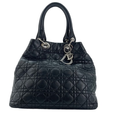 ディオール Dior カナージュ ハンドバッグ【中古】