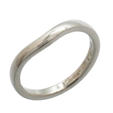 ★SALE【6jgb0328】カルティエ リング バレリーナ Pt950 プラチナ #47【中古】レディース