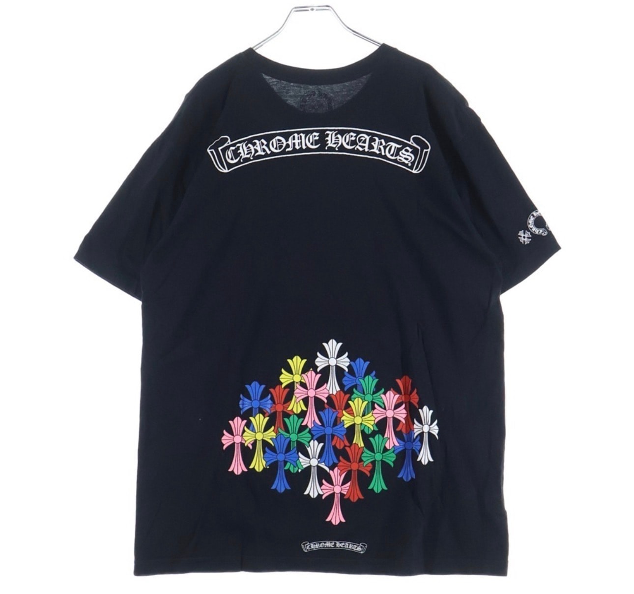 Chrome Hearts Cemetery Cross T-Shirt "Black/Multicolor"