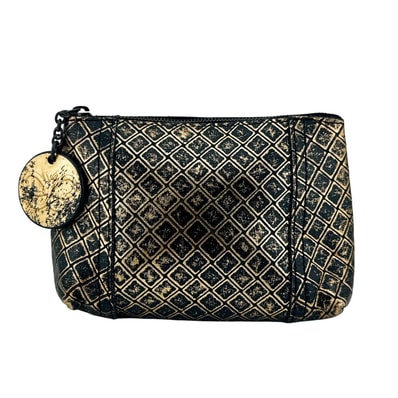 ボッテガヴェネタ BOTTEGAVENETA ポーチ バタフライ 蝶々 イントレッチオミラージュ 小物入れ ゴールド