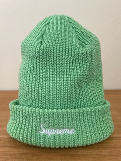 Supreme Loose Gauge Beanie "Light Green" (18FW)