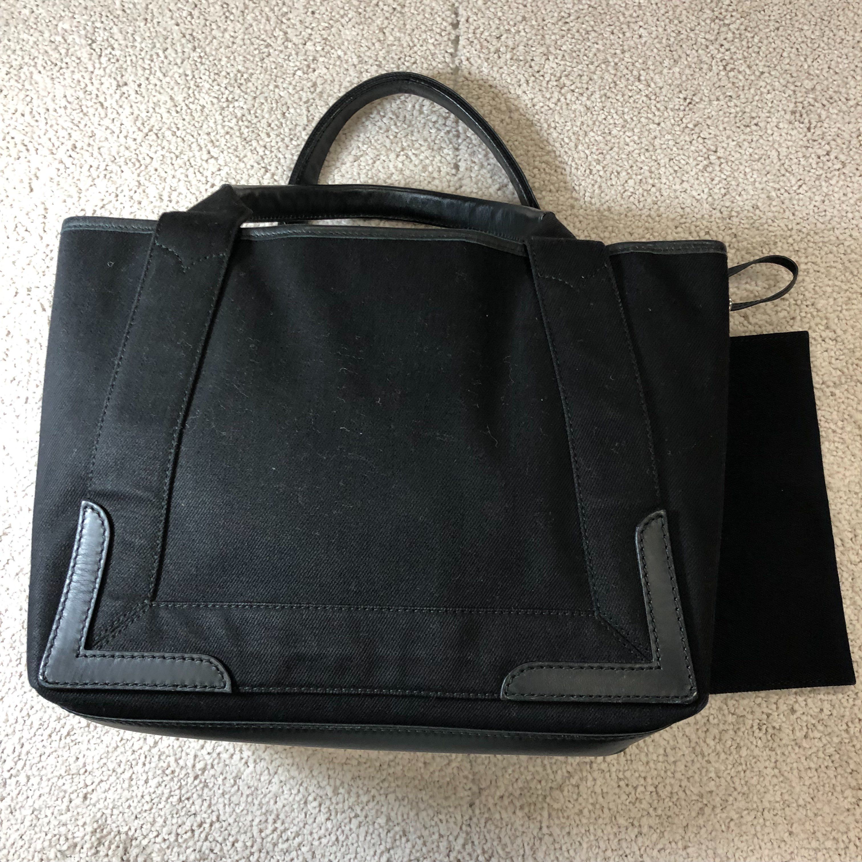 BALENCIAGA Women's Navy Small Cabas "Black"