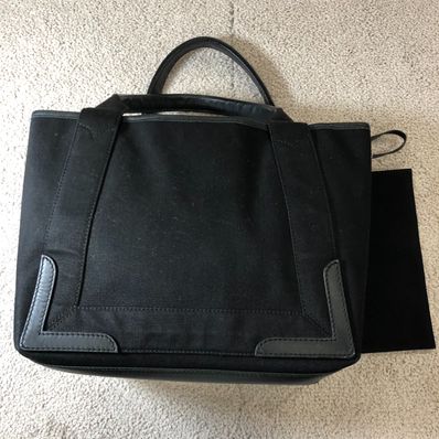 BALENCIAGA Women's Navy Small Cabas "Black"