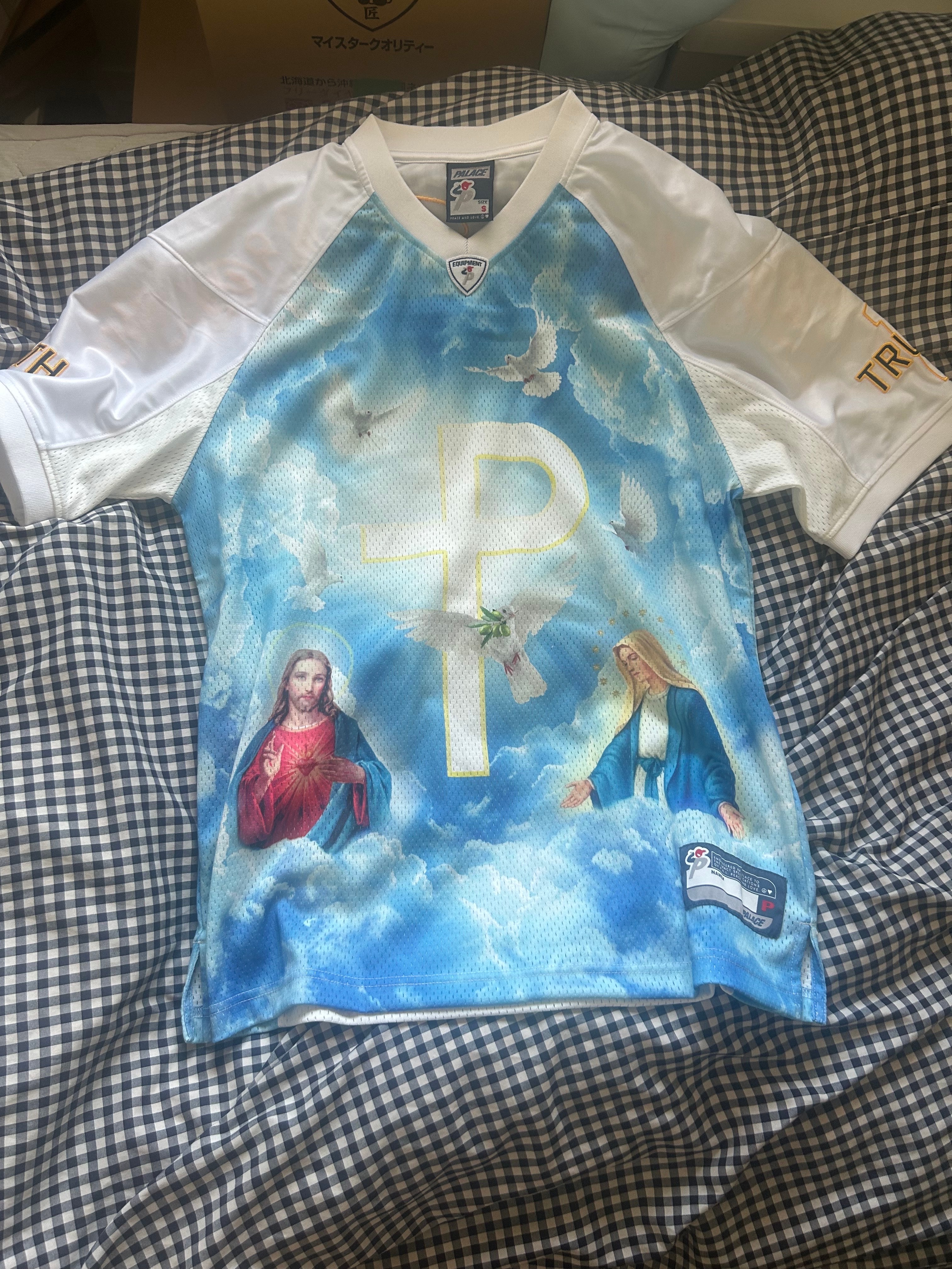 PALACE 1 Truth Jersey "White"