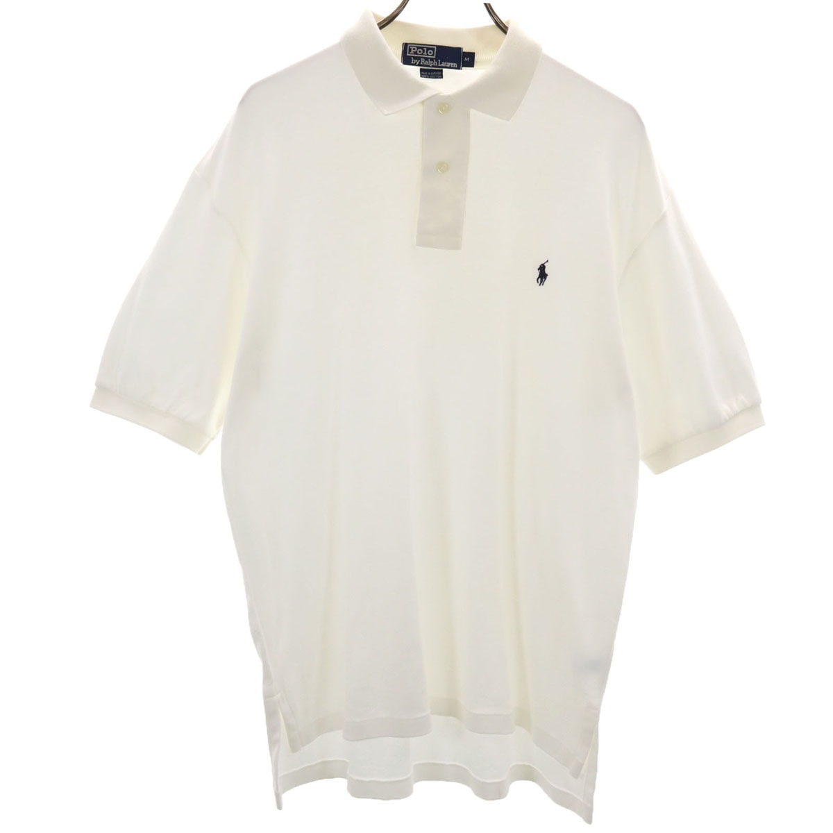 Polo by Ralph Lauren ポロバイラルフローレン 半袖 ポロシャツ M オフホワイト
