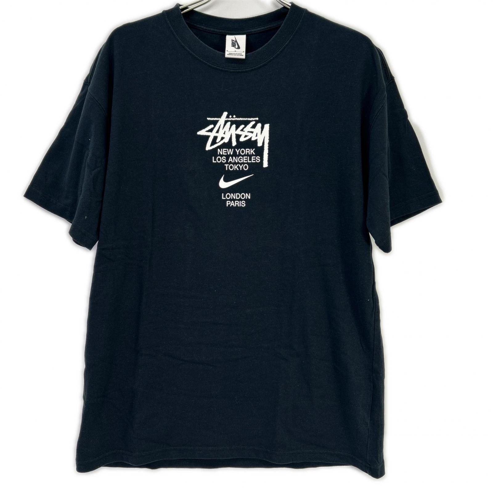 ナイキ 【×Stussy】DD3342-010 ブラック International T-Shirt Tシャツ M