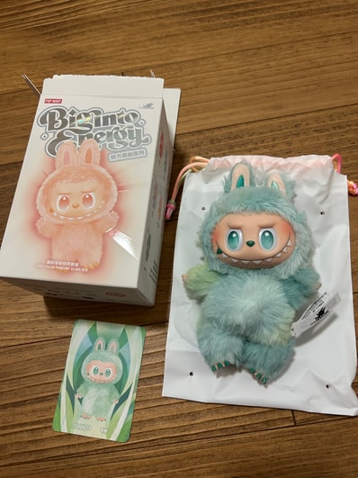 POP MART THE MONSTERS (LABUBU) Big into Energy Series Plush Pendant SERENITY