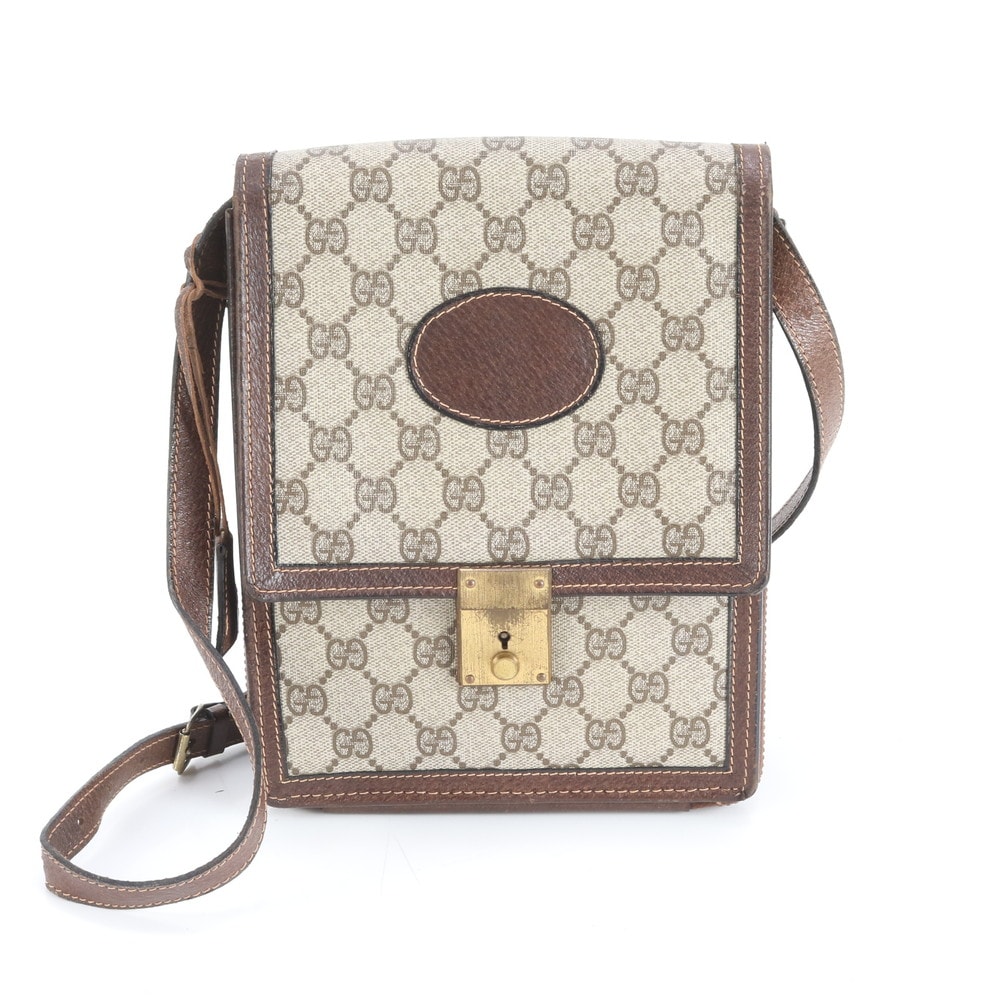 ■美品 グッチ GGスプリームオールドショルダーバッグ