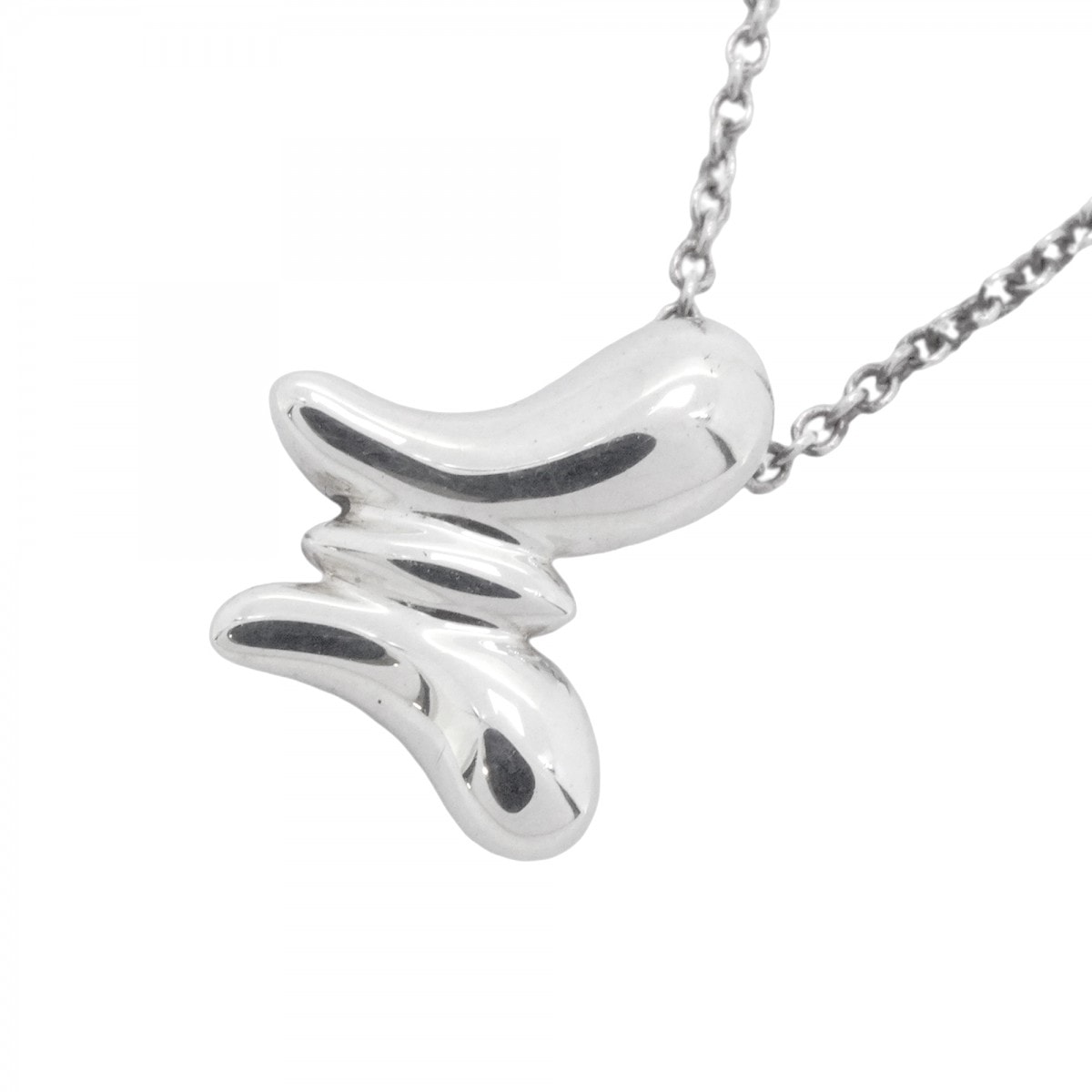 【6jcb0948-k】ティファニー ネックレス バタフライ シルバー925【中古】レディース