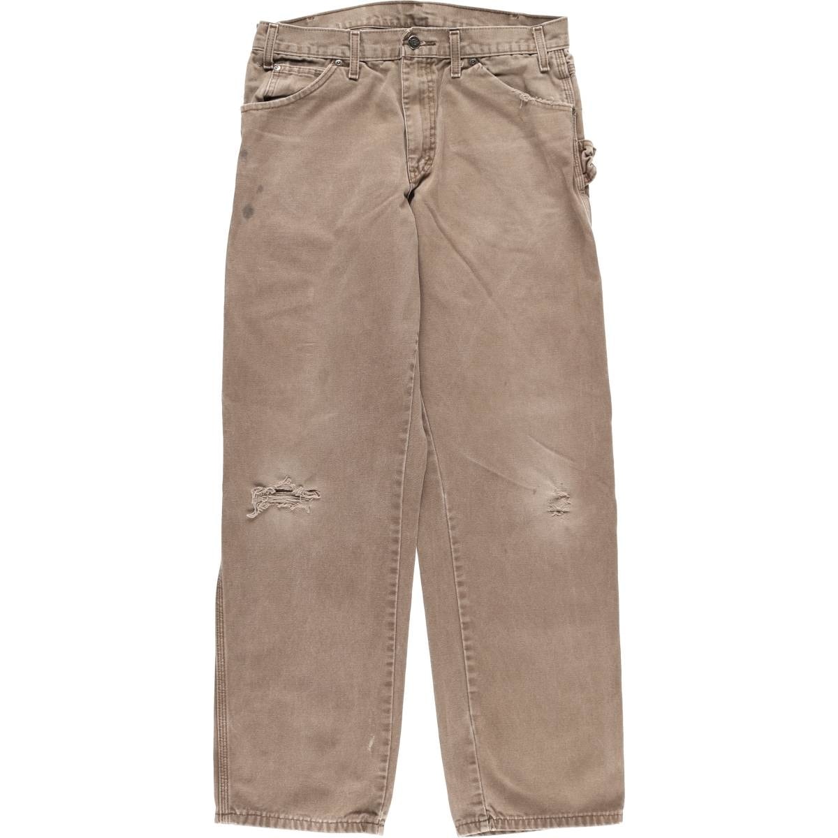 古着 ディッキーズ Dickies ダックペインターパンツ メンズw32相当/eaa610186