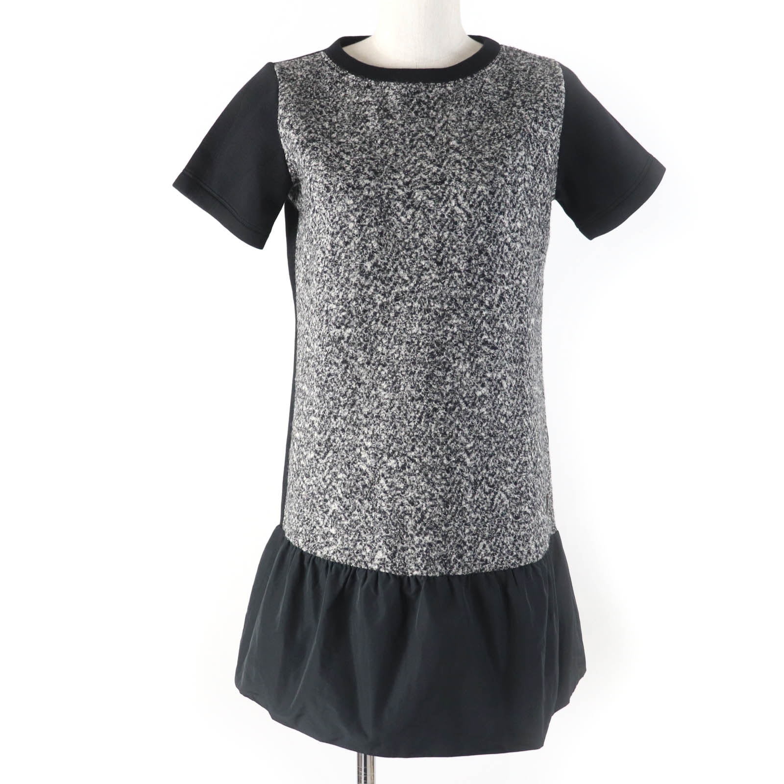 極美品 モンクレール
 チュニック ABITO ブラック レディース XS