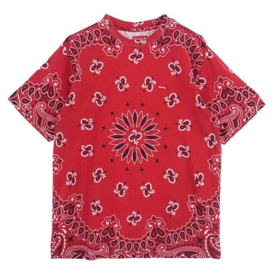 シュプリーム スモール ボックス バンダナ Tシャツ【新古品】【中古】
