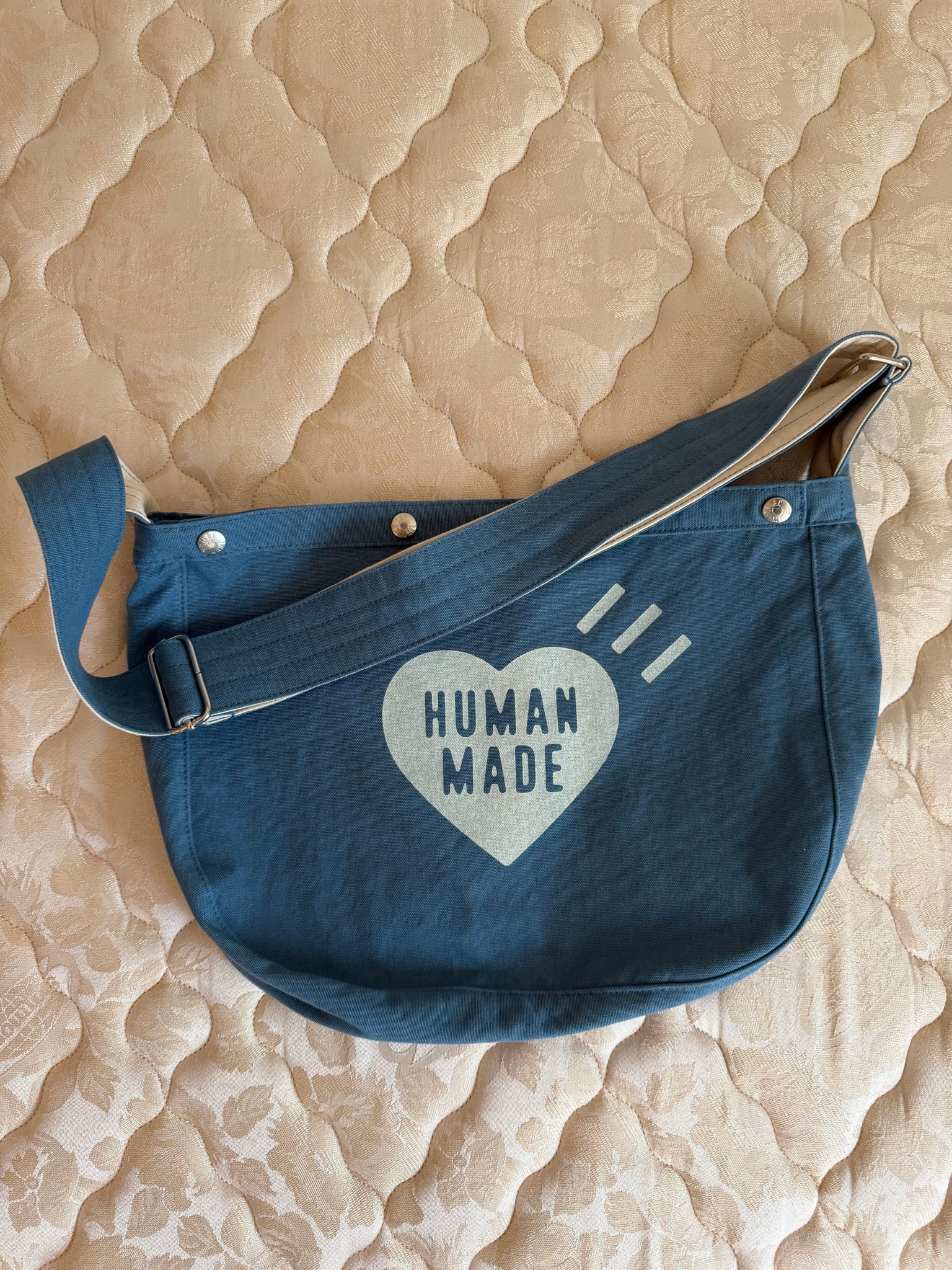HUMAN MADE Paper Boy Bag "Blue"