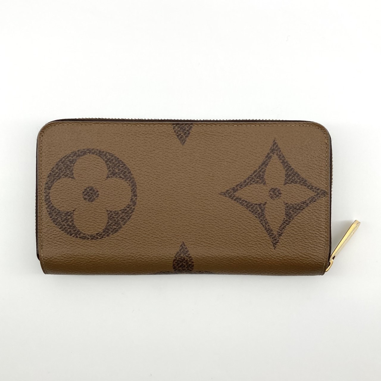 LOUIS VUITTON(ルイ・ヴィトン) モノグラム ジャイアント リバース ジッピーウォレット M67687 長財布 ブラウン
