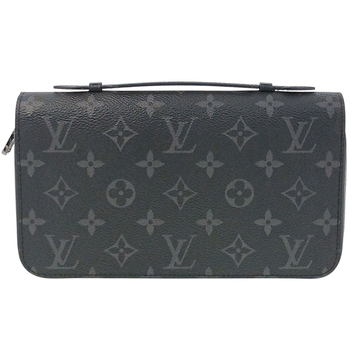 LOUIS VUITTON ルイ・ヴィトン ジッピー XL 長財布 M61698 モノグラムエクリプス ブラック  メンズ【中古】