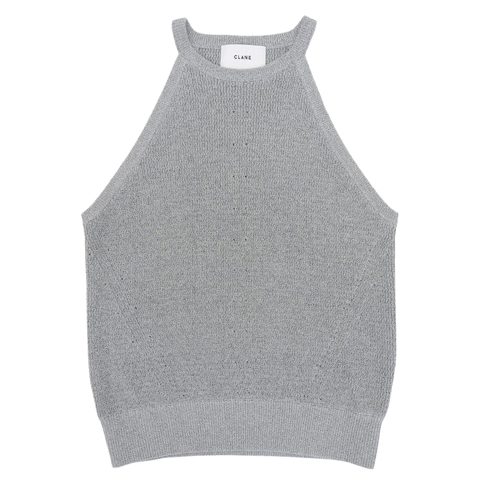 クラネ 美品 AMERICAN SLEEVE KNIT TOPS トップス レディース グレー 2 17106-2022 24AW 2