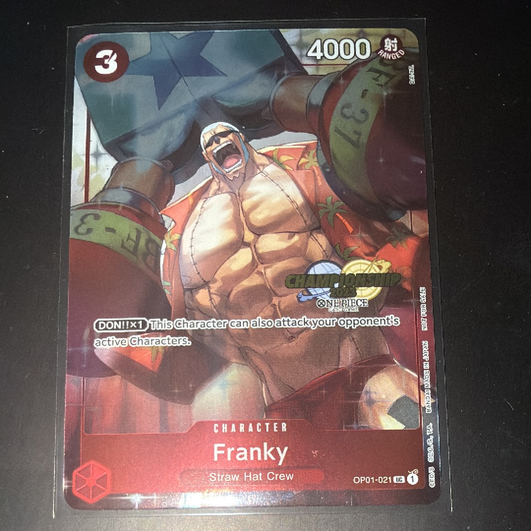 フランキー UC [OP01-021]【英語版】(プロモーションカード「チャンピオンシップ 2023 セレブレーションパック」)