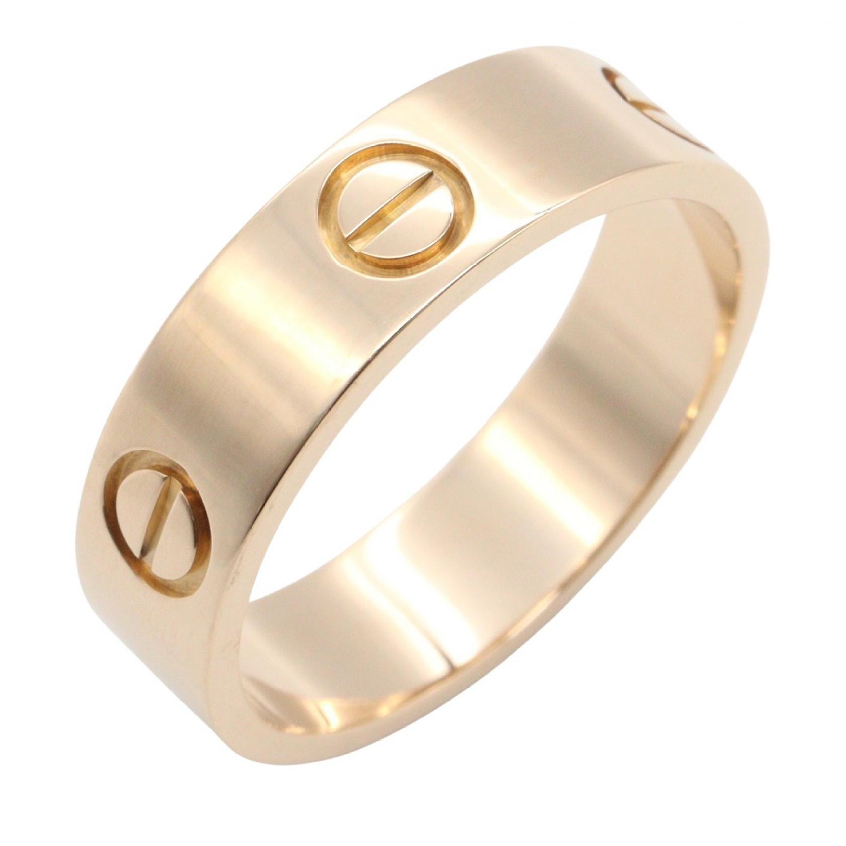 カルティエ CARTIER ラブリング リング・指輪 ジュエリー K18PG(ピンクゴールド) メンズ レディース ゴールド系 B4084600 【中古】