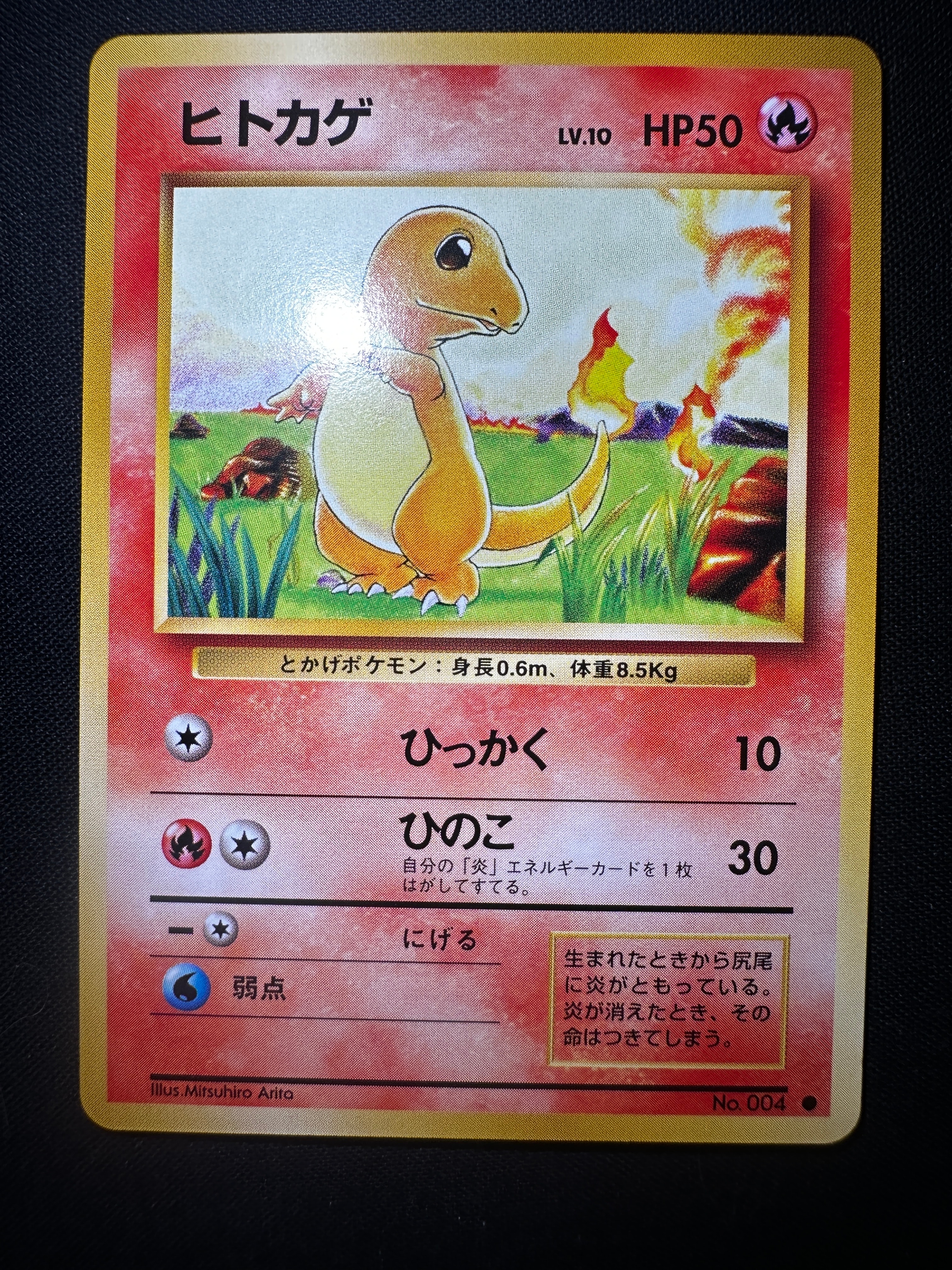 PSA10】ヒトカゲ ○ : 旧裏 [PMCG1-2](拡張パック「ポケットモンスター