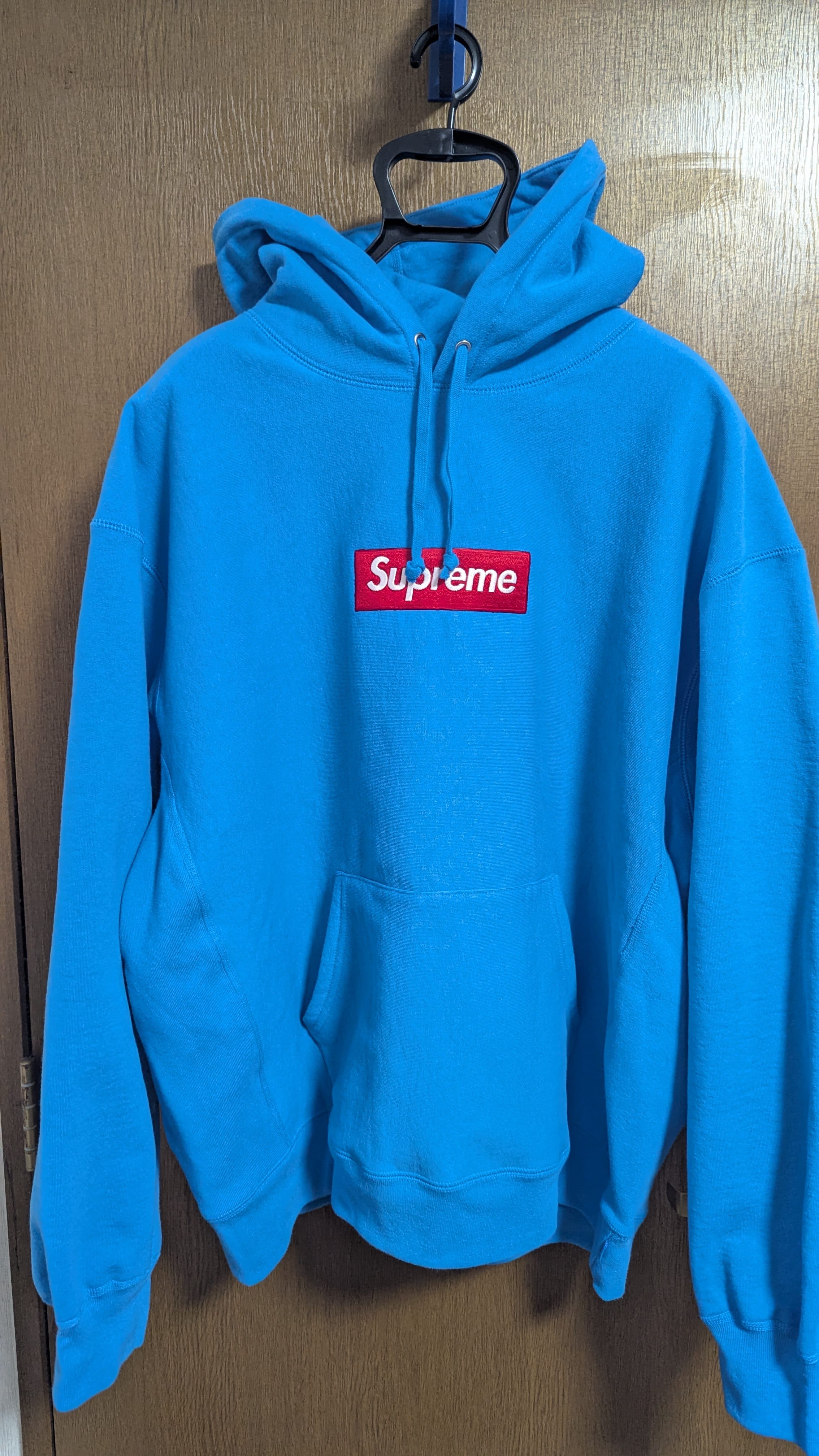 Supreme Box Logo Hooded Sweatshirt (25FW) "Cyan"