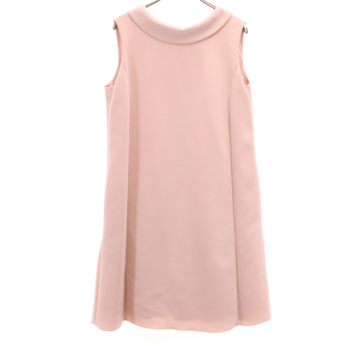 取引中 【FOXEY NEWYORK】ノースリーブワンピース ペールピンク 40 B (目立った傷や汚れなし)】FOXEY NEW YORK フォクシーニューヨーク