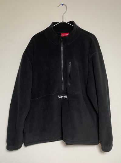Supreme Polartec Half Zip Pullover "Black"