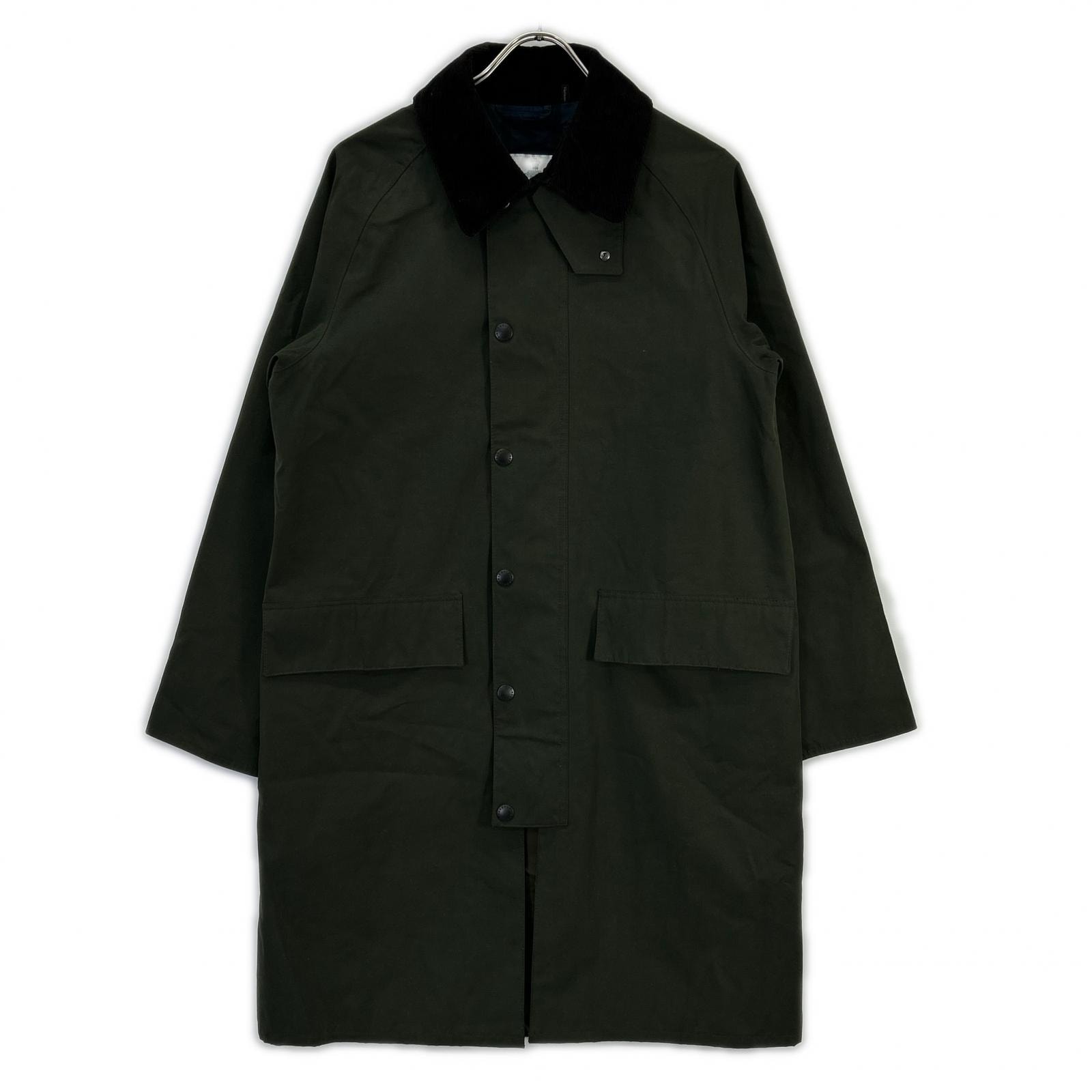 バブアー 222MWB0916 22AW BURGHLEY 2レイヤー コート S