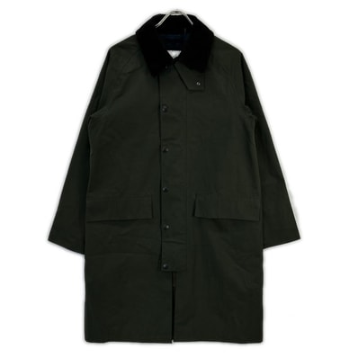 バブアー 222MWB0916 22AW BURGHLEY 2レイヤー コート S