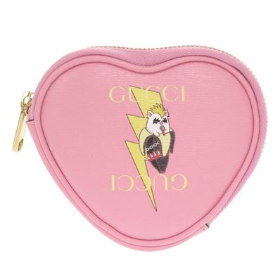 グッチ × ばなにゃ ハートシェイプ 701062 レザー