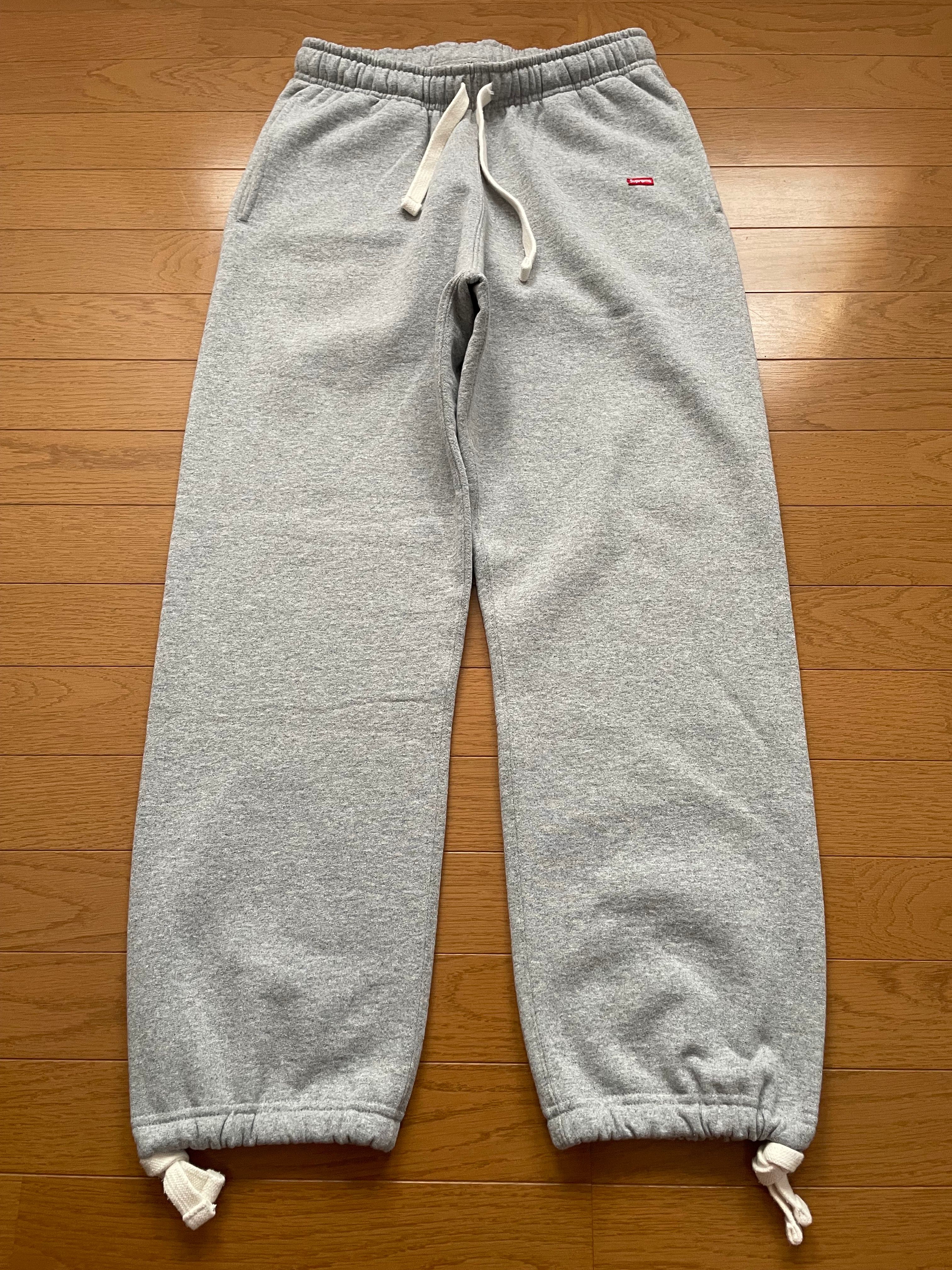 Supreme Small Box Drawcord Sweatpant "Heather Grey"