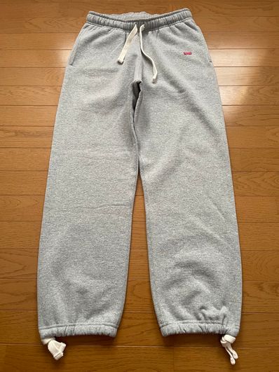 Supreme Small Box Drawcord Sweatpant "Heather Grey"