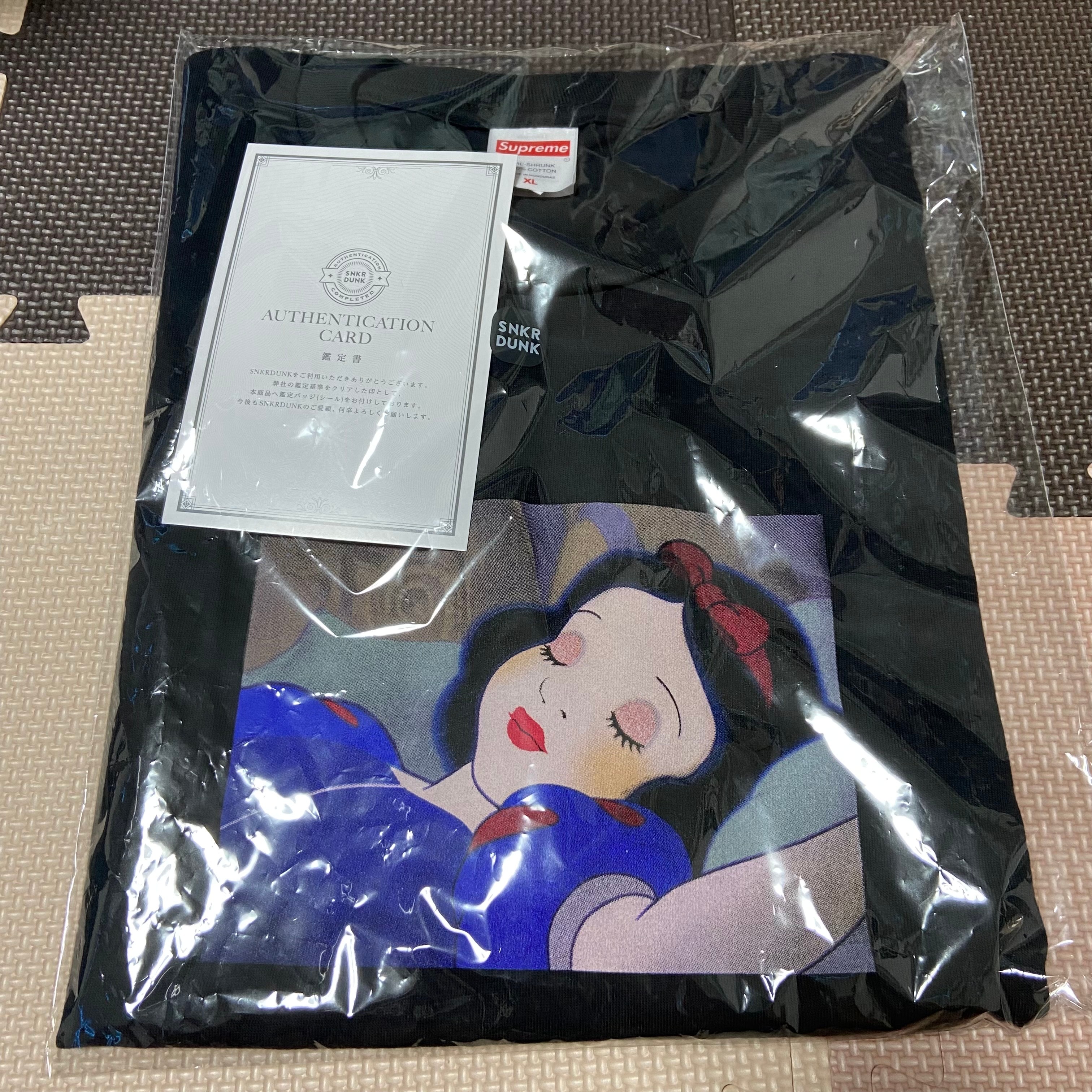 Supreme Snow White Tee "Black"