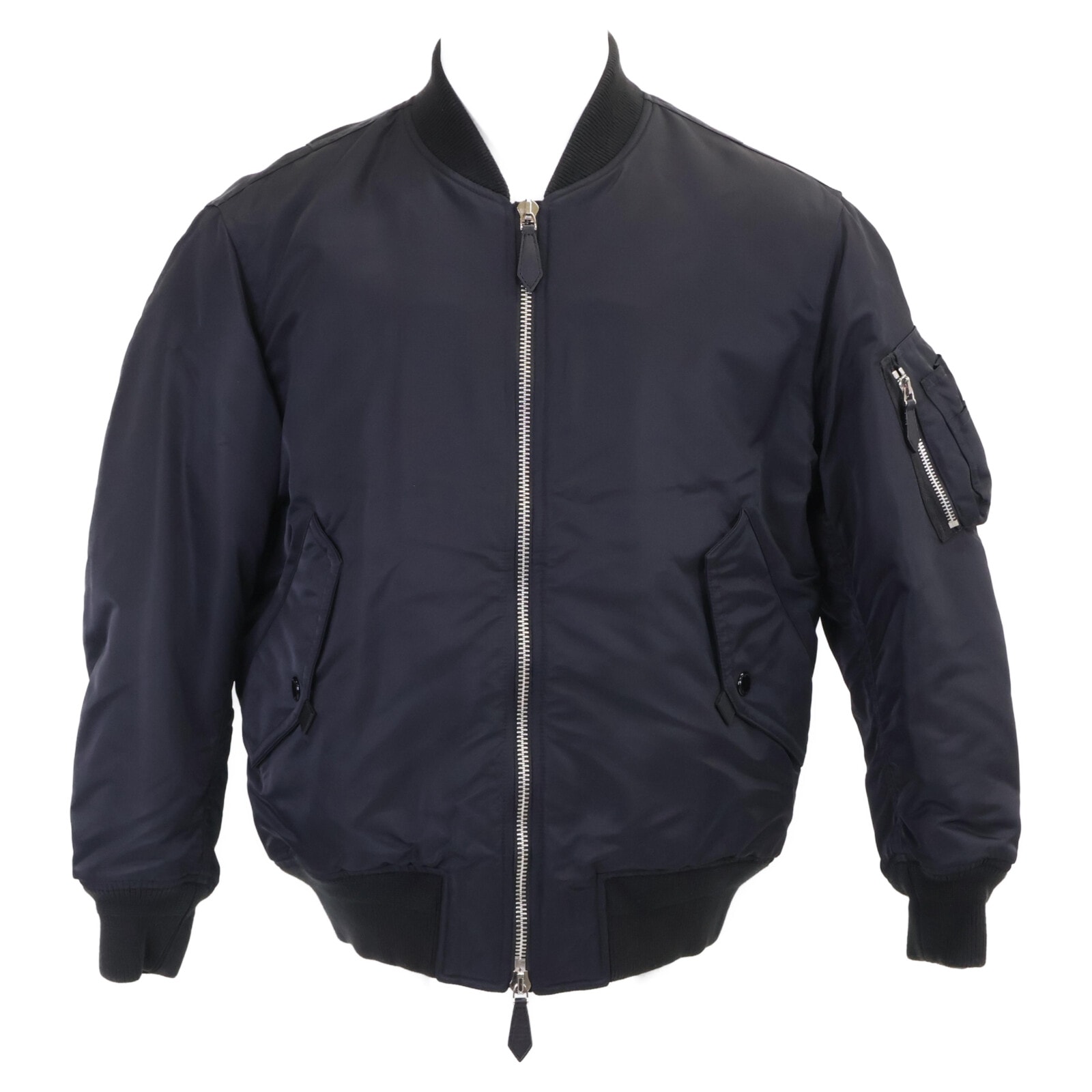 バーバリー 【美品/国内正規】8038997 MA-1 ナイロン ボンバー 40